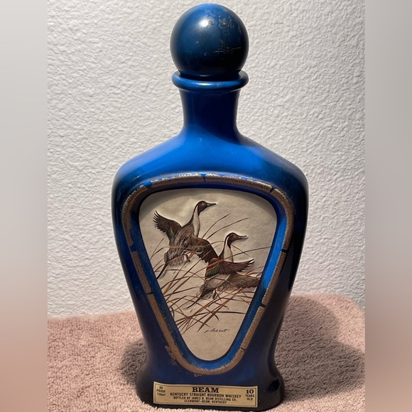 Jim Beam Accents Jim Beam Vintage Bourbon Pintail Duck Decanter